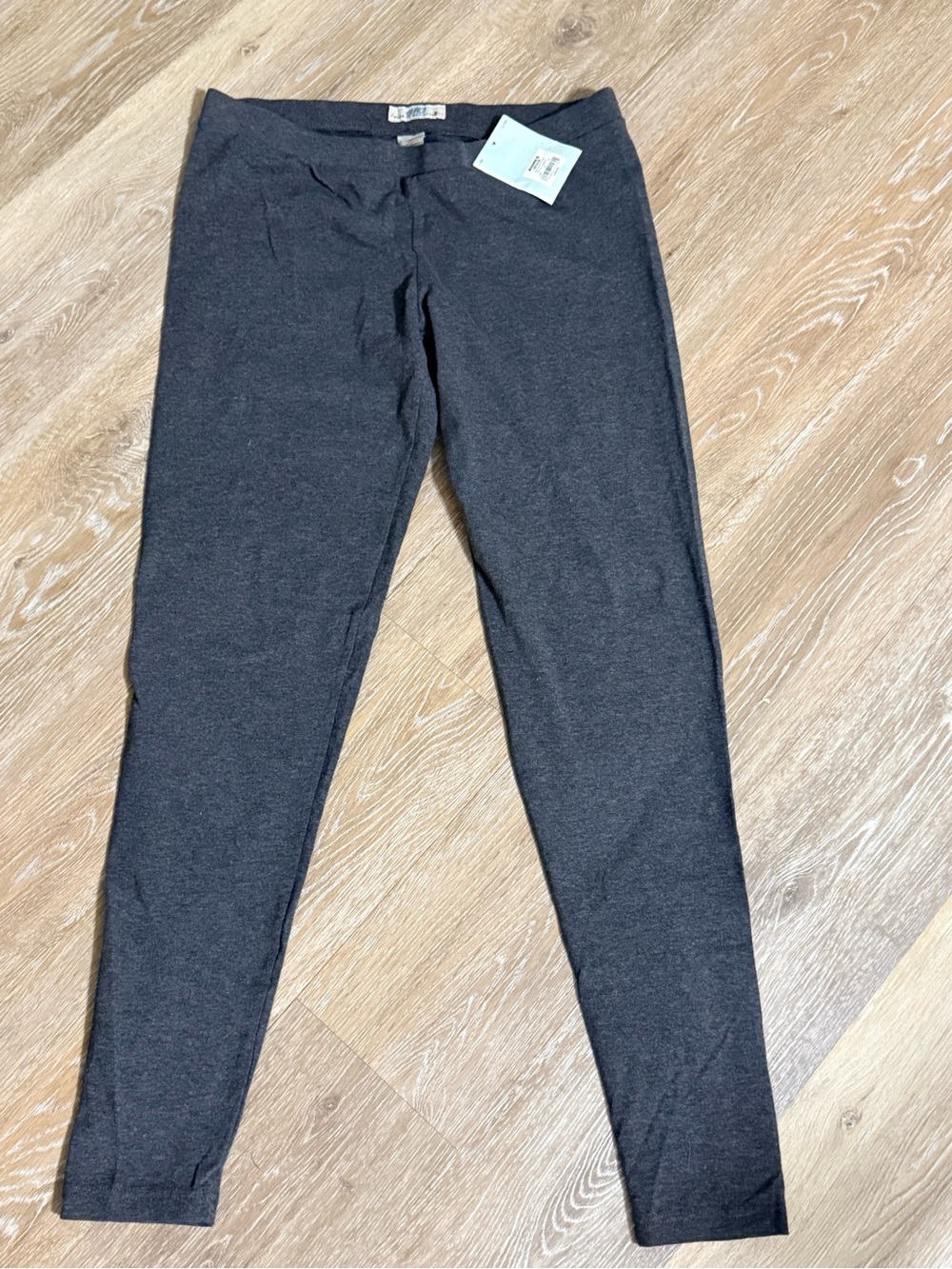 Kohl's Girls' Dark Charcoal Gray Leggings